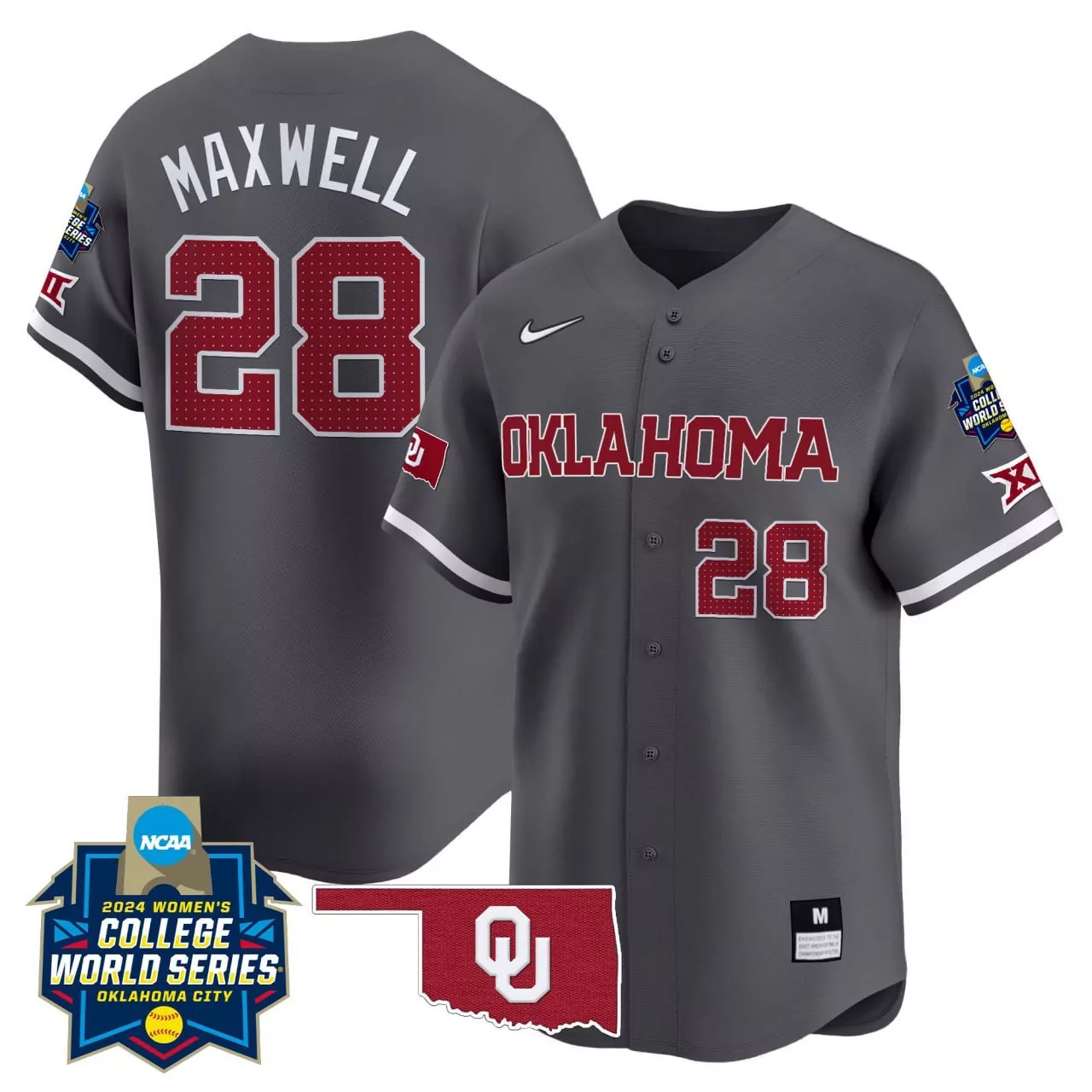 Mateer 10 Men'S Oklahoma Sooners 2025 Vapor Jersey All Stitched Embroidered Sec Patch Crimson 1