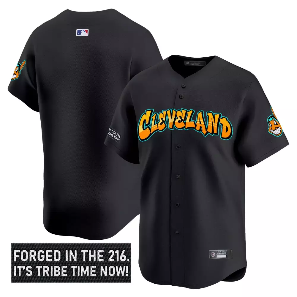 men s vapor jersey cleveland indians black stitched 216 patch 2023 edition