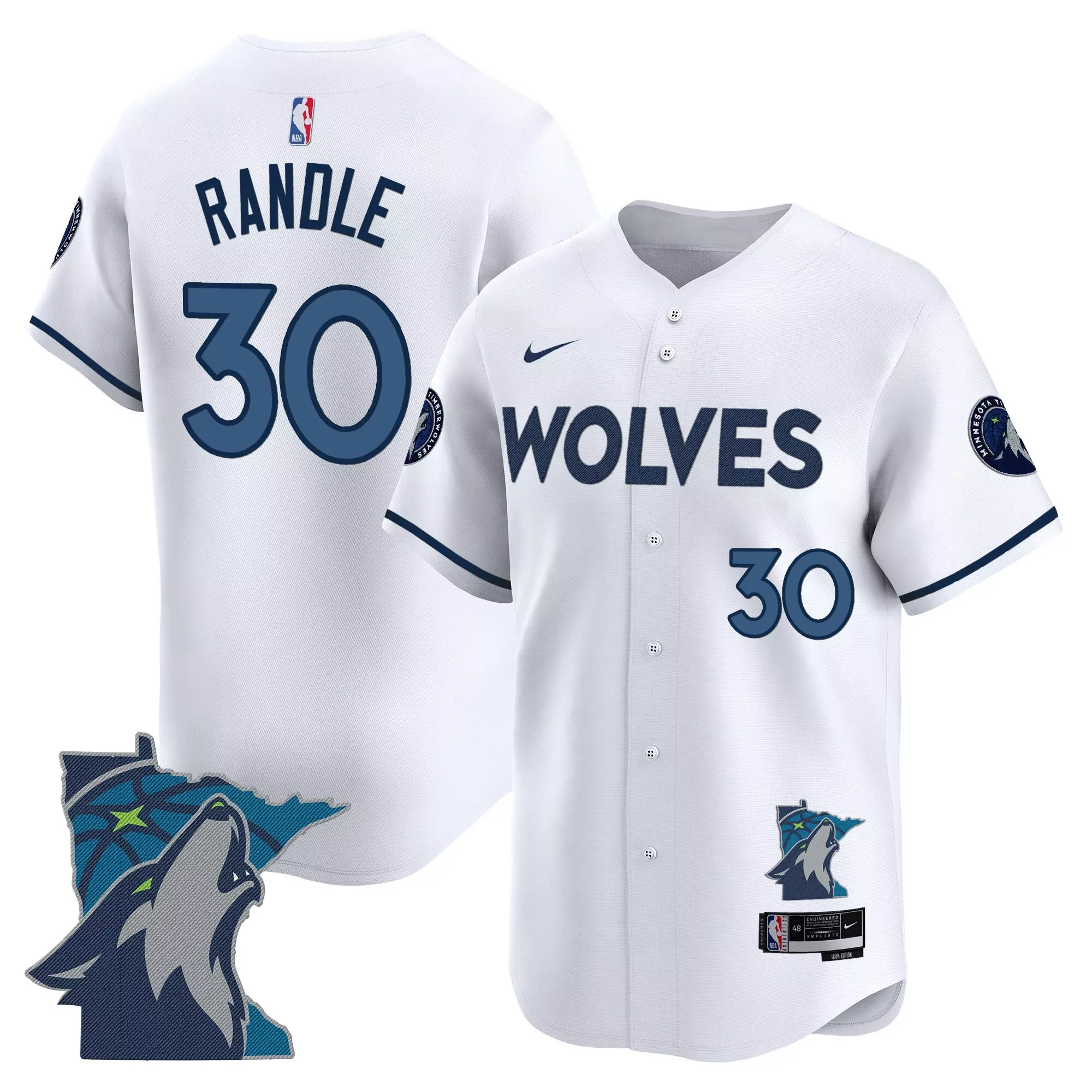 randle 30 men s vapor jersey minnesota timberwolves black howl edition 2025