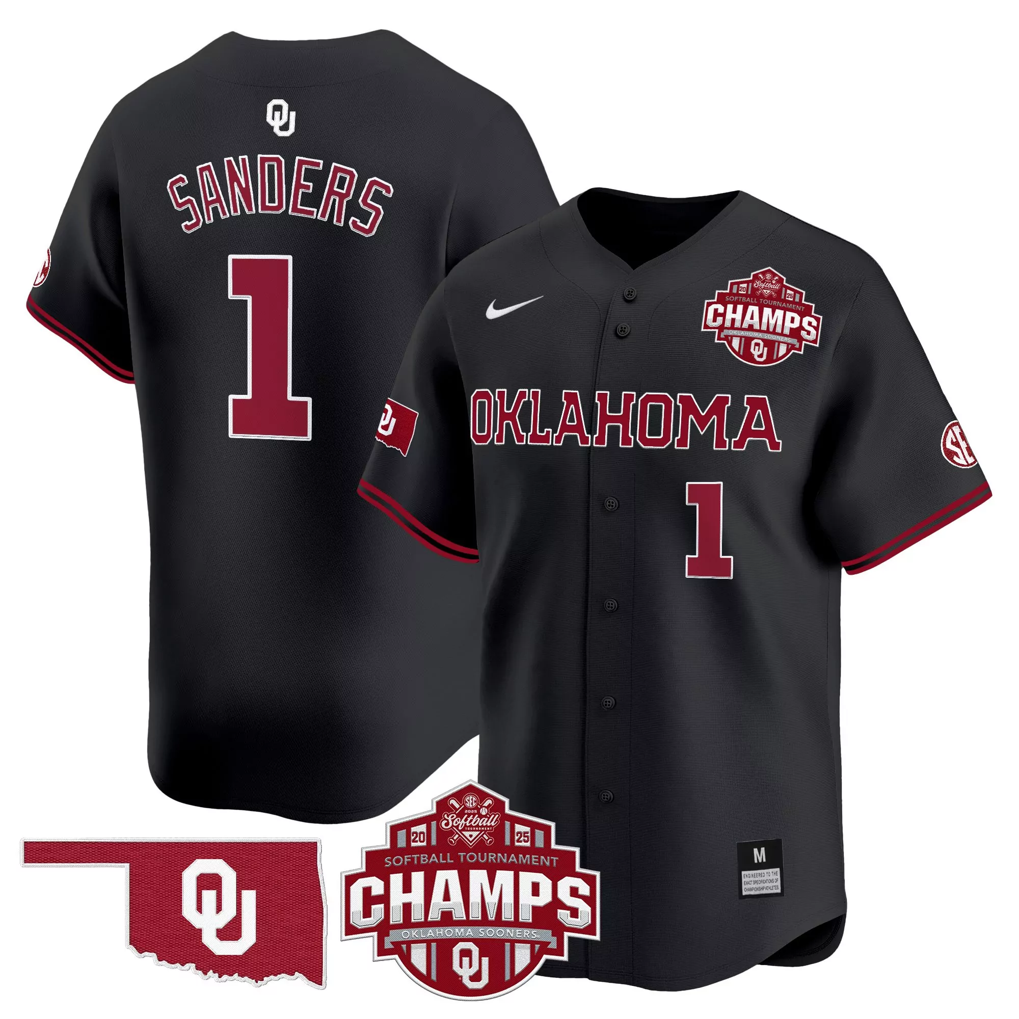 pickering 7 men s vapor jersey oklahoma sooners 2025 women s college world series gray jersey