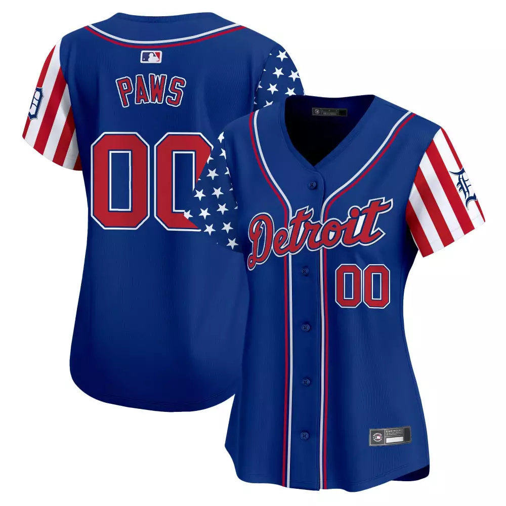 Women’s Detroit Tigers 2025 Independence Day Vapor Premier LI 26 | Stylish Fan Gear for All | For Women & You
