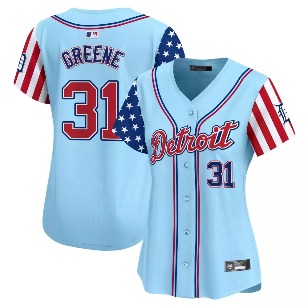 Women's Detroit Tigers 2025 Independence Day Vapor Premier Jersey | Limited Edition for Fans | For Men, Women & Youth