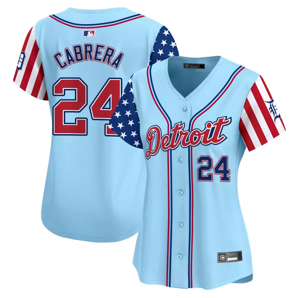 womens detroit tigers 2025 independence day vapor premier li 28