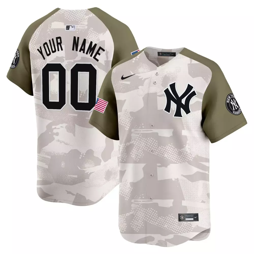 your name 00 men s black new york yankees 2025 spring training vapor jersey with embroidered patch