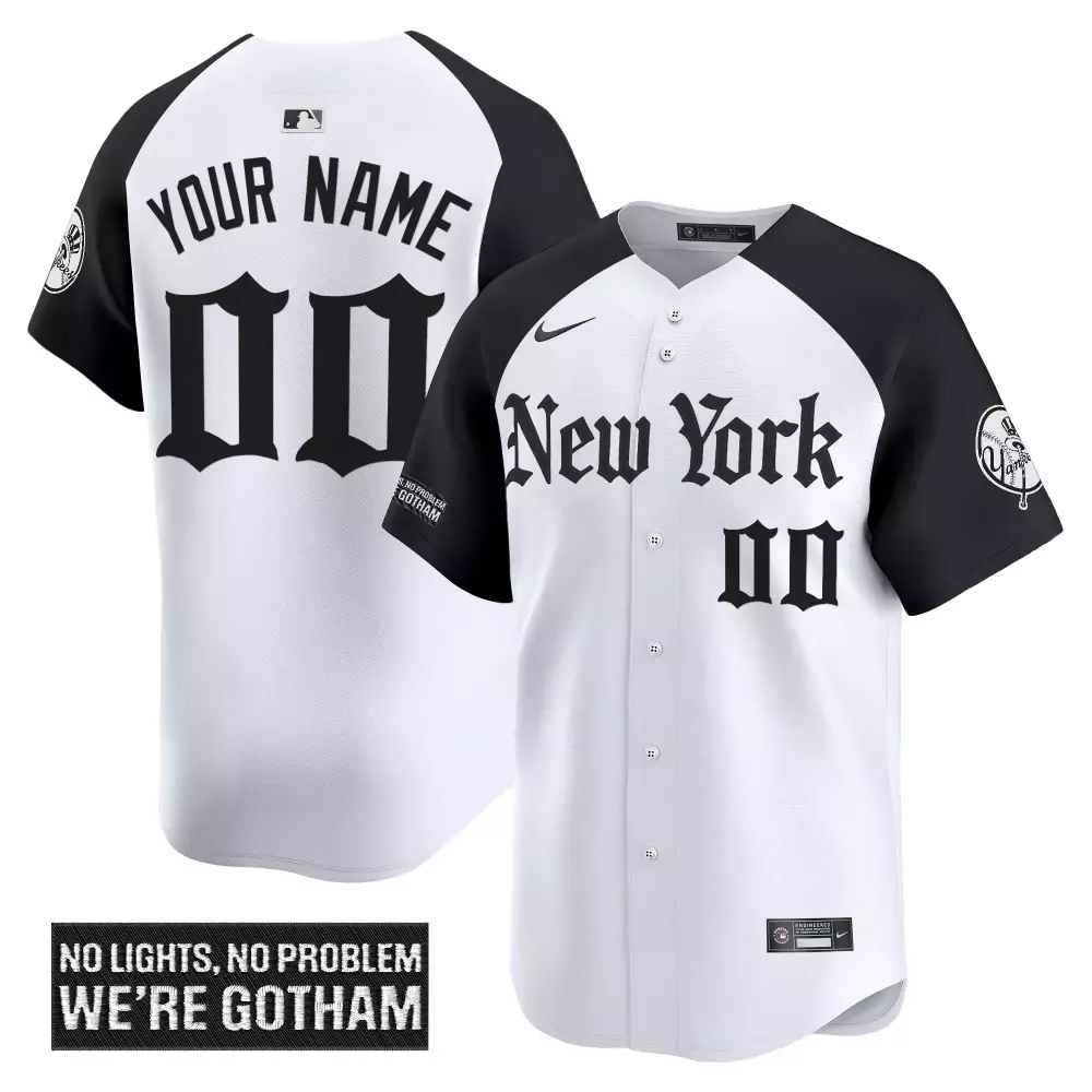 Your Name 00 Men's Stitched Vapor Jersey Yankees The Bronx Edition 2023 | For Men, Women & Youth