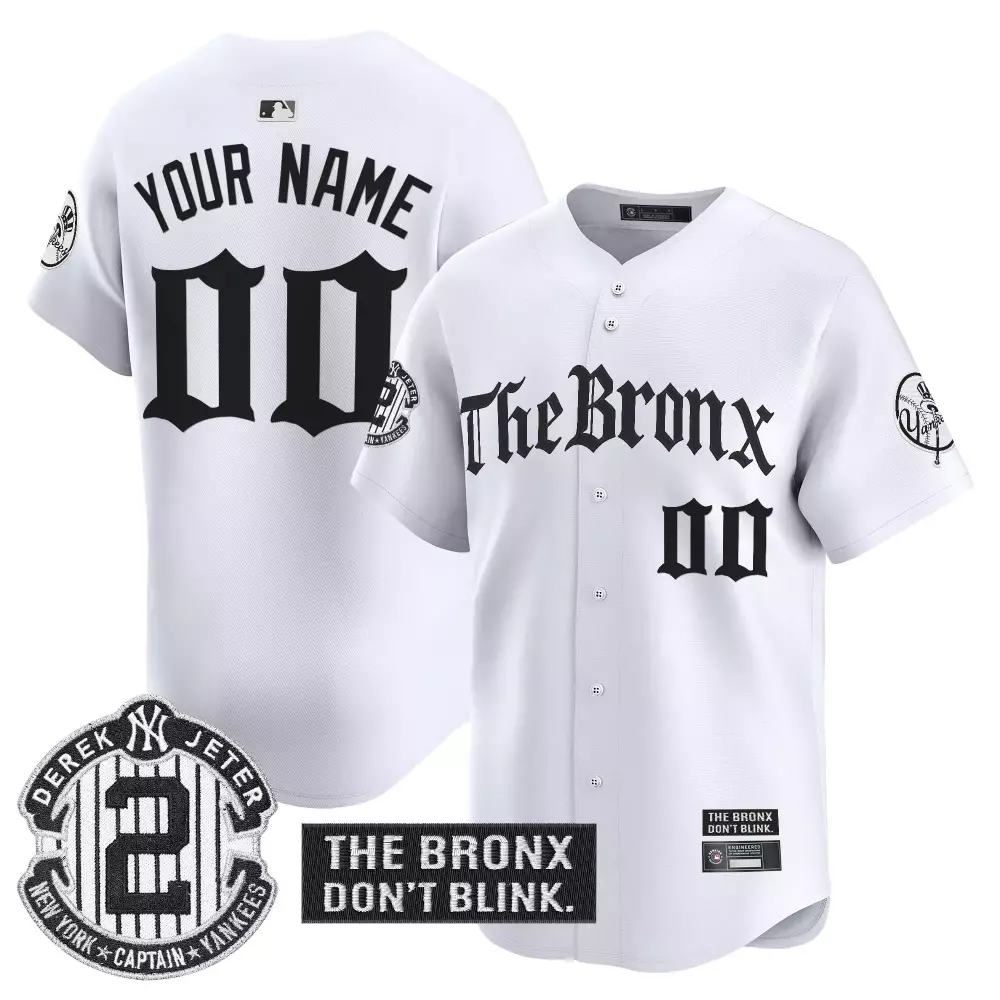 Your Name 00 Men's Stitched Vapor Jersey Yankees The Bronx Edition 2023 | For Men, Women & Youth