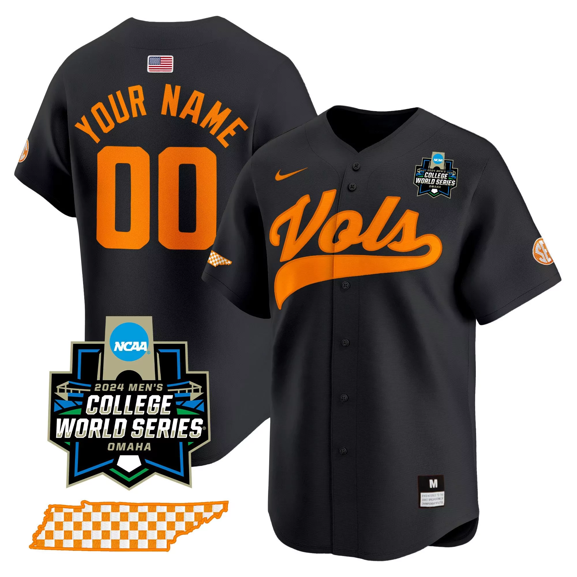 wright 0 tennessee volunteers 2023 men s all stitched vapor jersey orange gray sec patch