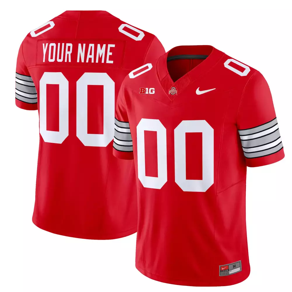 Ohio State Buckeyes 2025 Red Vapor Jersey | Rose Bowl Champions Stitched | Game Day Outfit for Men, Women & Youth