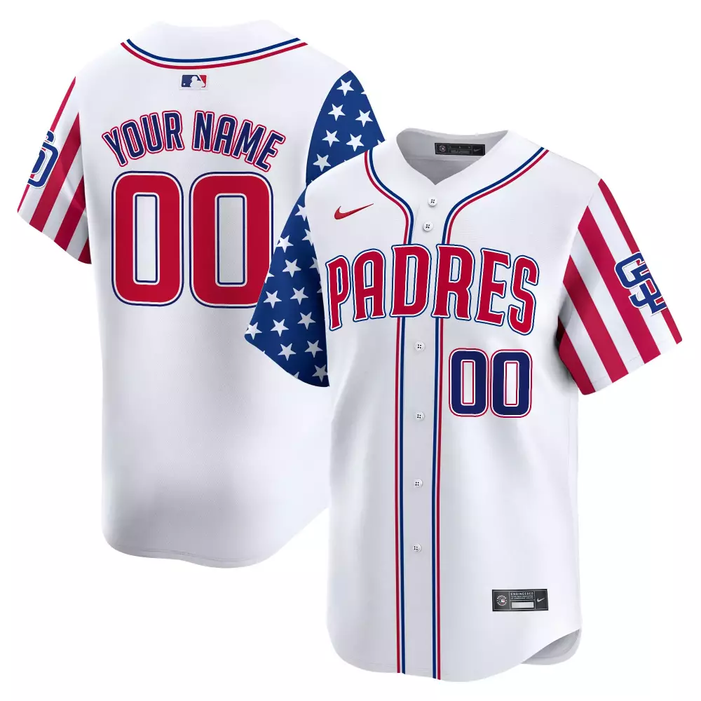 USMC Patch Padres Navy Jersey | Women's Vapor Premier Limited Edition | Fan Gear for Men, Women & Youth