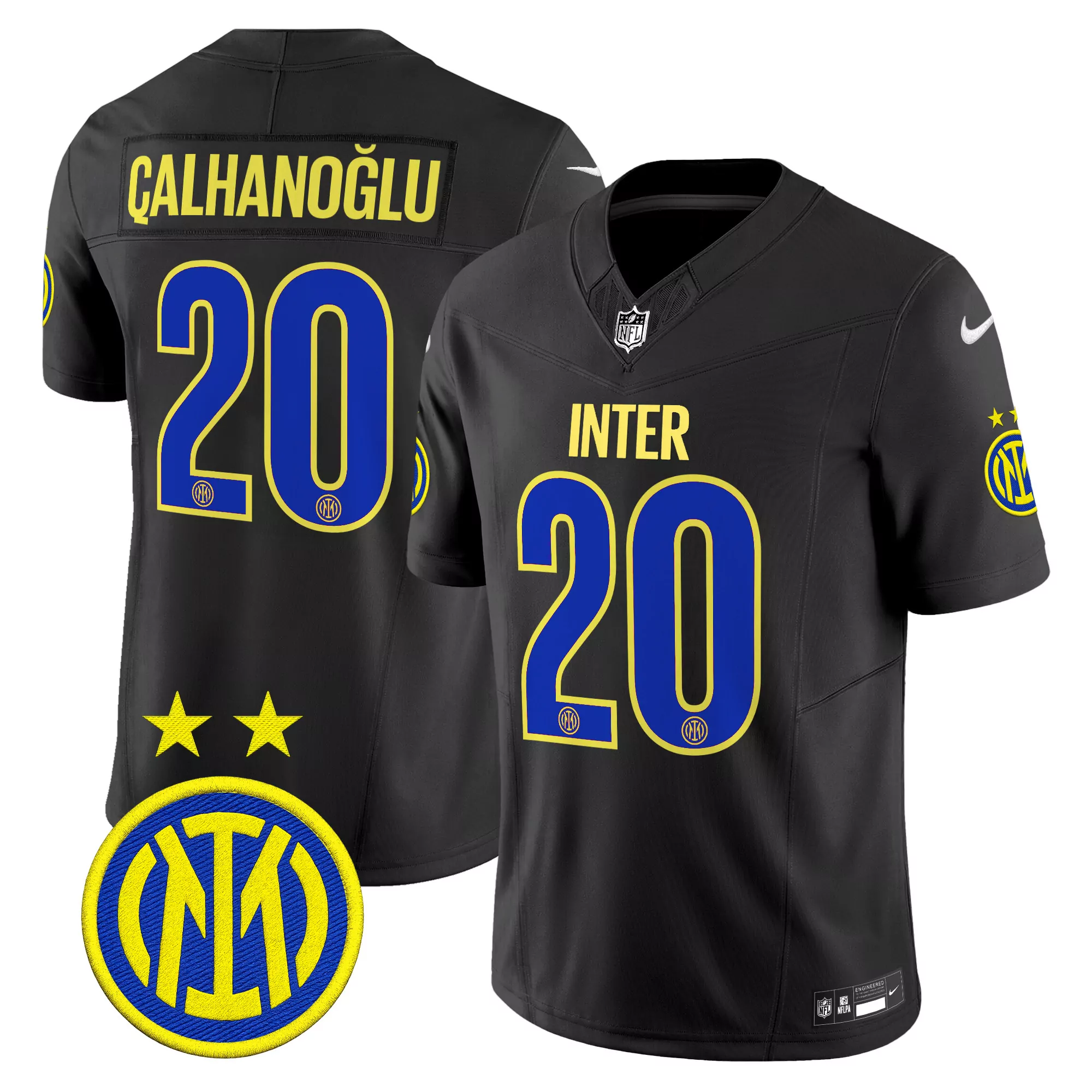 alhanolu 20 men s inter milan vapor jersey blue embroidered patch 2023