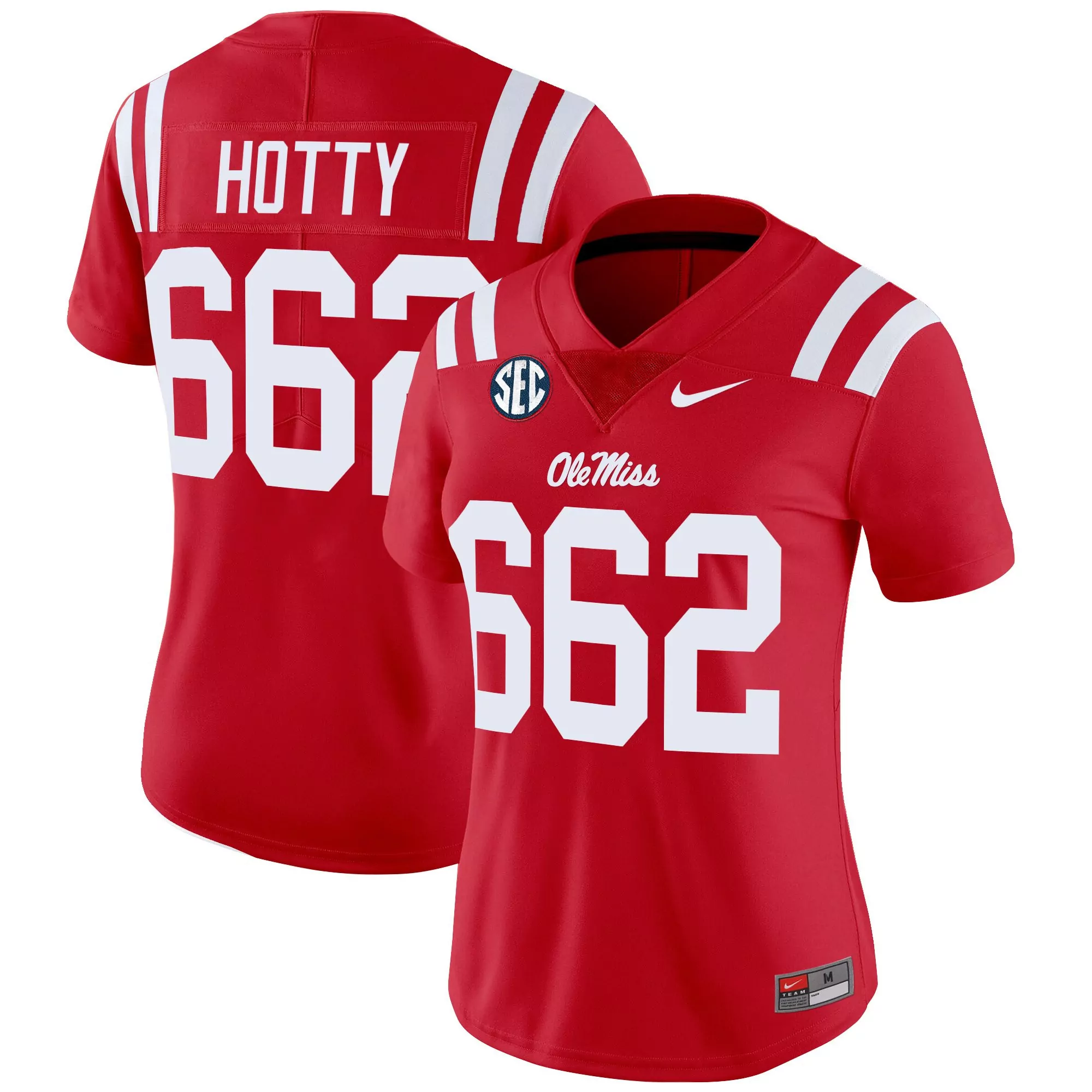 hotty 662 women s ole miss rebels 2025 vapor limited jersey all stitched blue