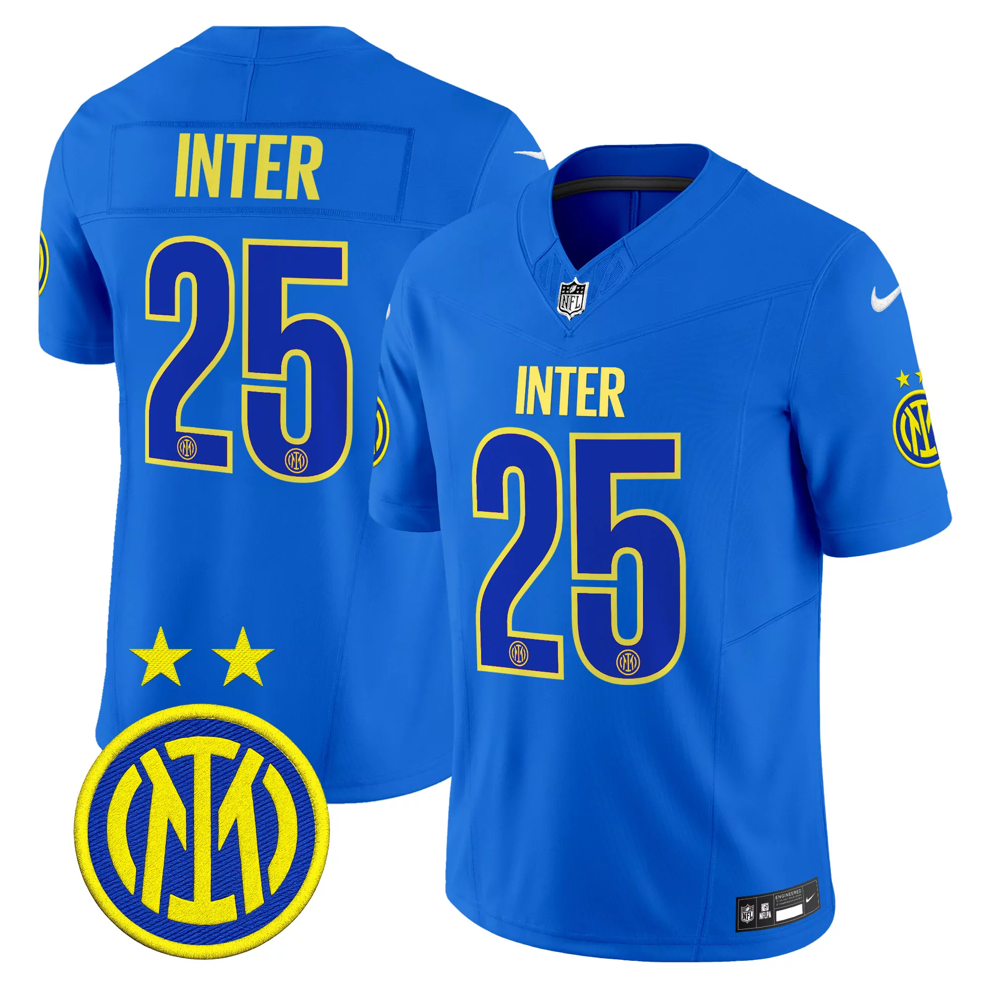 inter 25 stitched vapor jersey black men s 2023 season embroidered patch