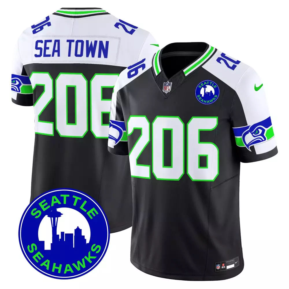12th Fan Seattle Seahawks Gold Player Jersey | Stitched White & Gold | Replica Fan Gear for Men, Women & Youth
