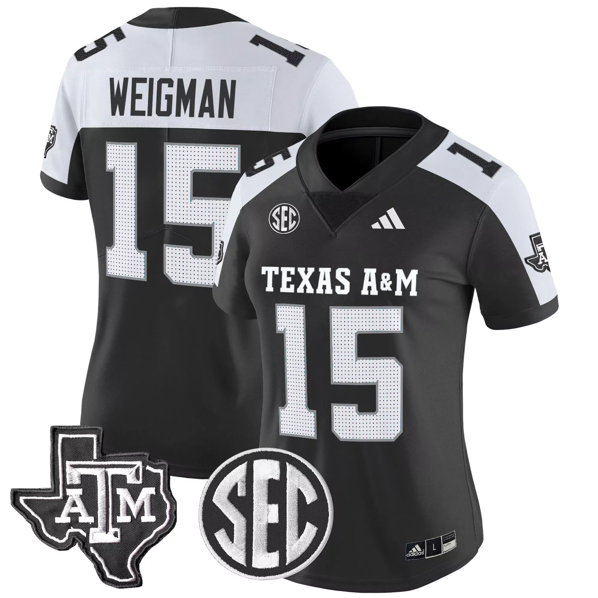 weigman 15 womens texas a m aggies maroon all stitched limited jersey 2025