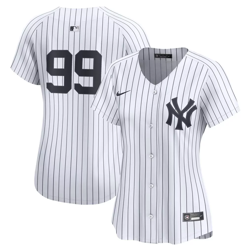 aaron judge new york yankees nike women s home limited player jersey white 1