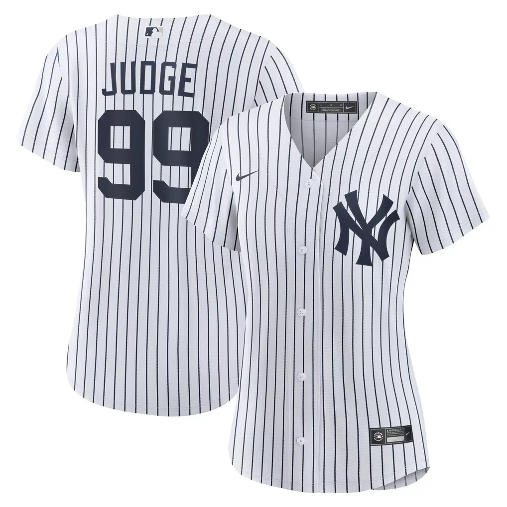 aaron judge new york yankees nike women s home limited player jersey white 1