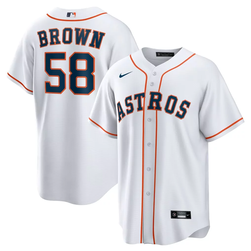houston astros your name jersey white black houston born barrio raised patch