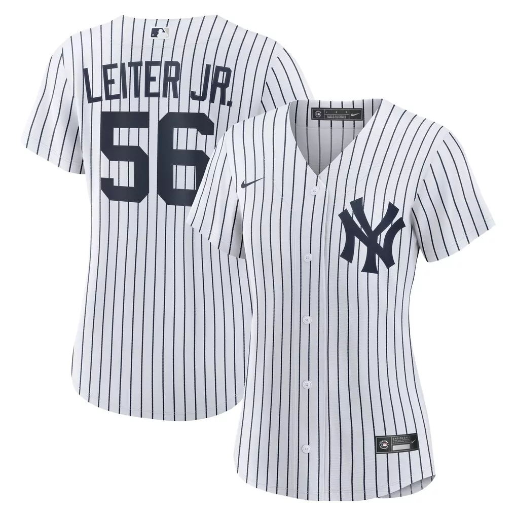 Mark Leiter Jr. New York Yankees Women's Home Replica Jersey | White Nike Fan Gear | For Men, Women & Youth