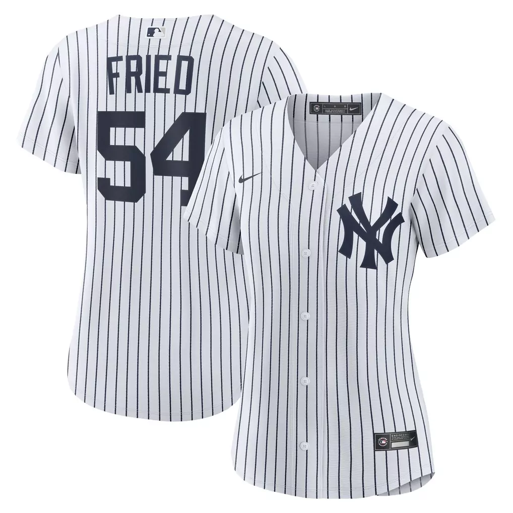 Max Fried New York Yankees Nike Women's Home Limited Player Jersey | White | Fan Gear for Women & Youth