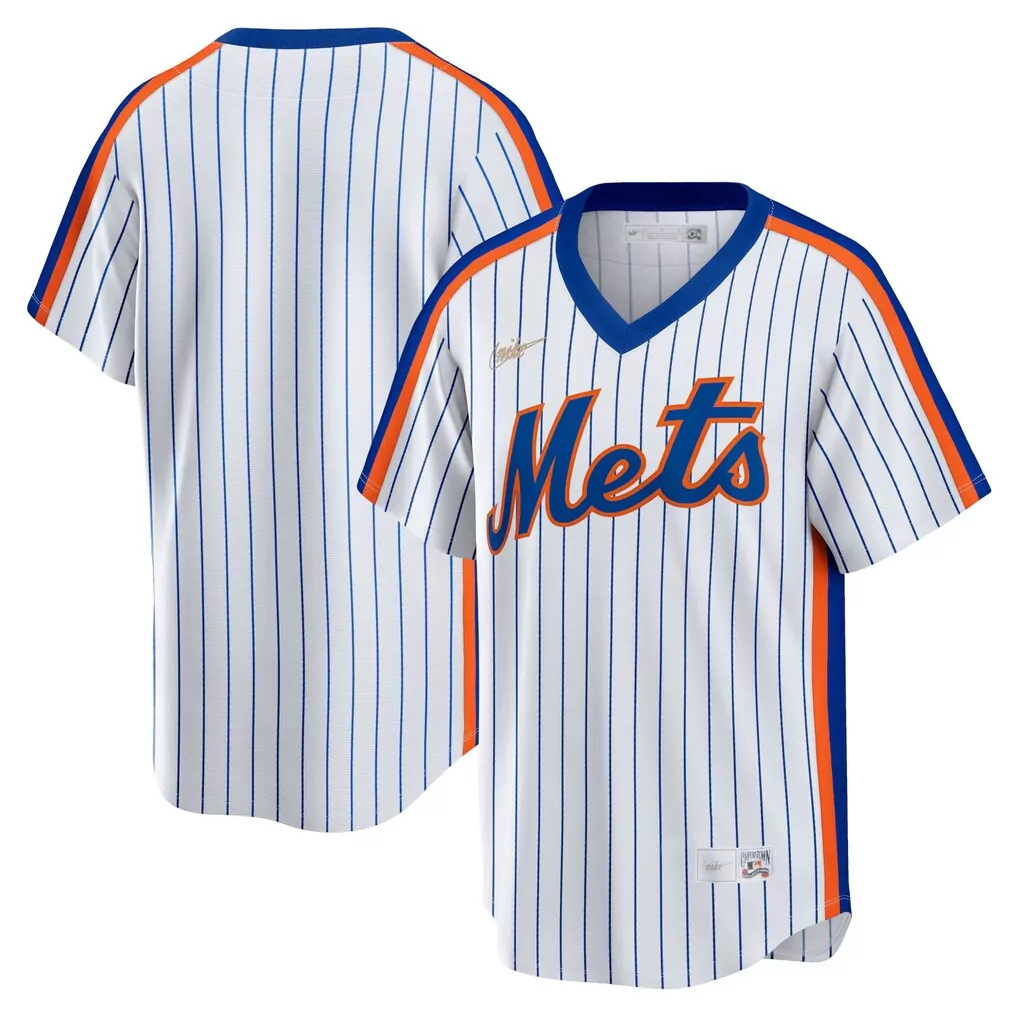 new york mets nike home cooperstown collection team jersey white