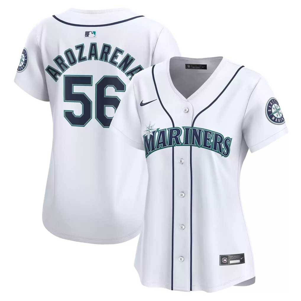 randy arozarena seattle mariners nike women s home limited player jersey white