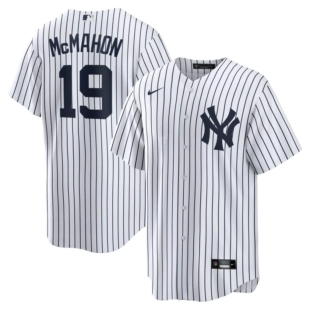 Ryan McMahon New York Yankees Nike Home Replica Jersey | Classic White Design | For Men, Women & Youth
