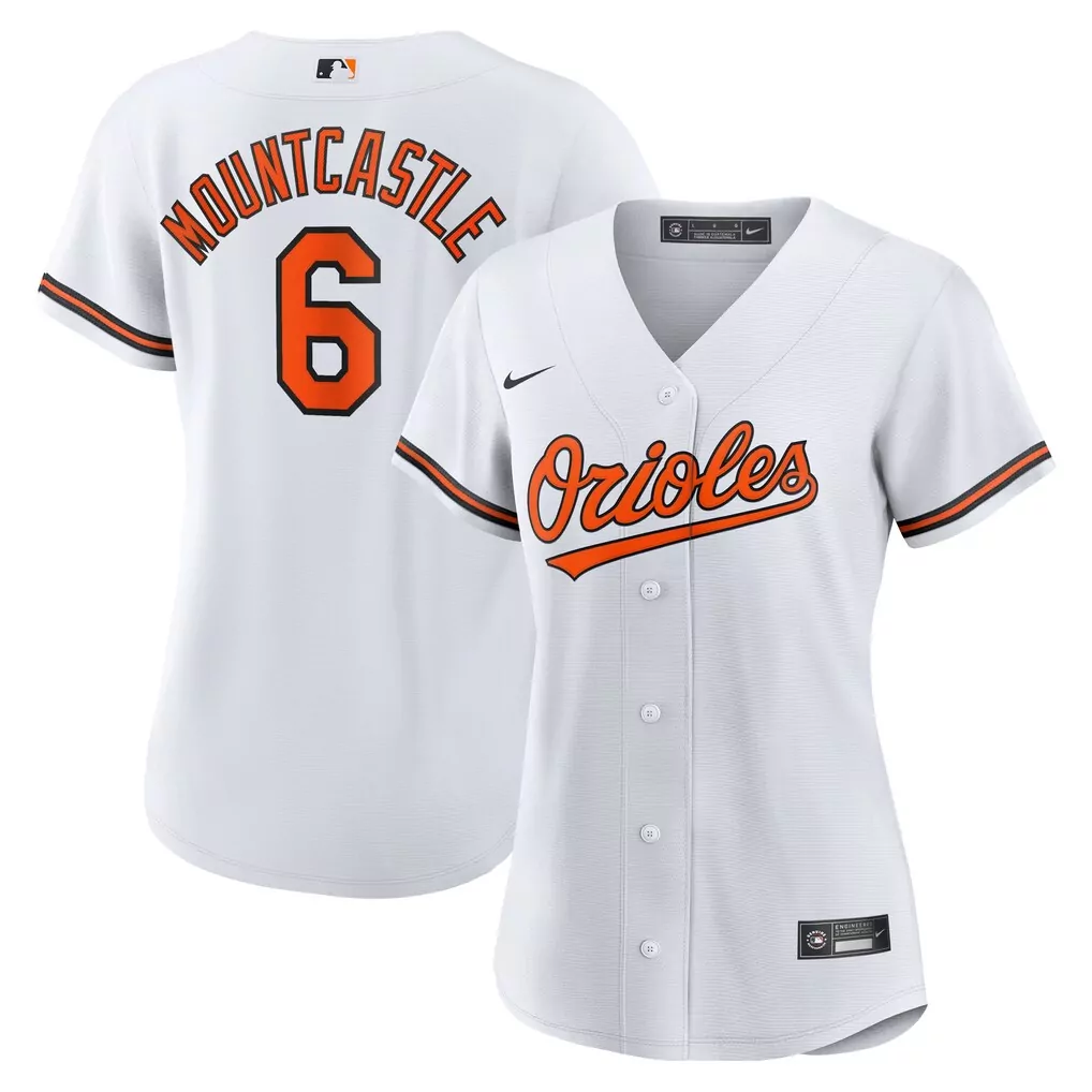Ryan Mountcastle Baltimore Orioles Women's Home Replica Jersey | White Nike Fan Gear | For Women, Men & Youth