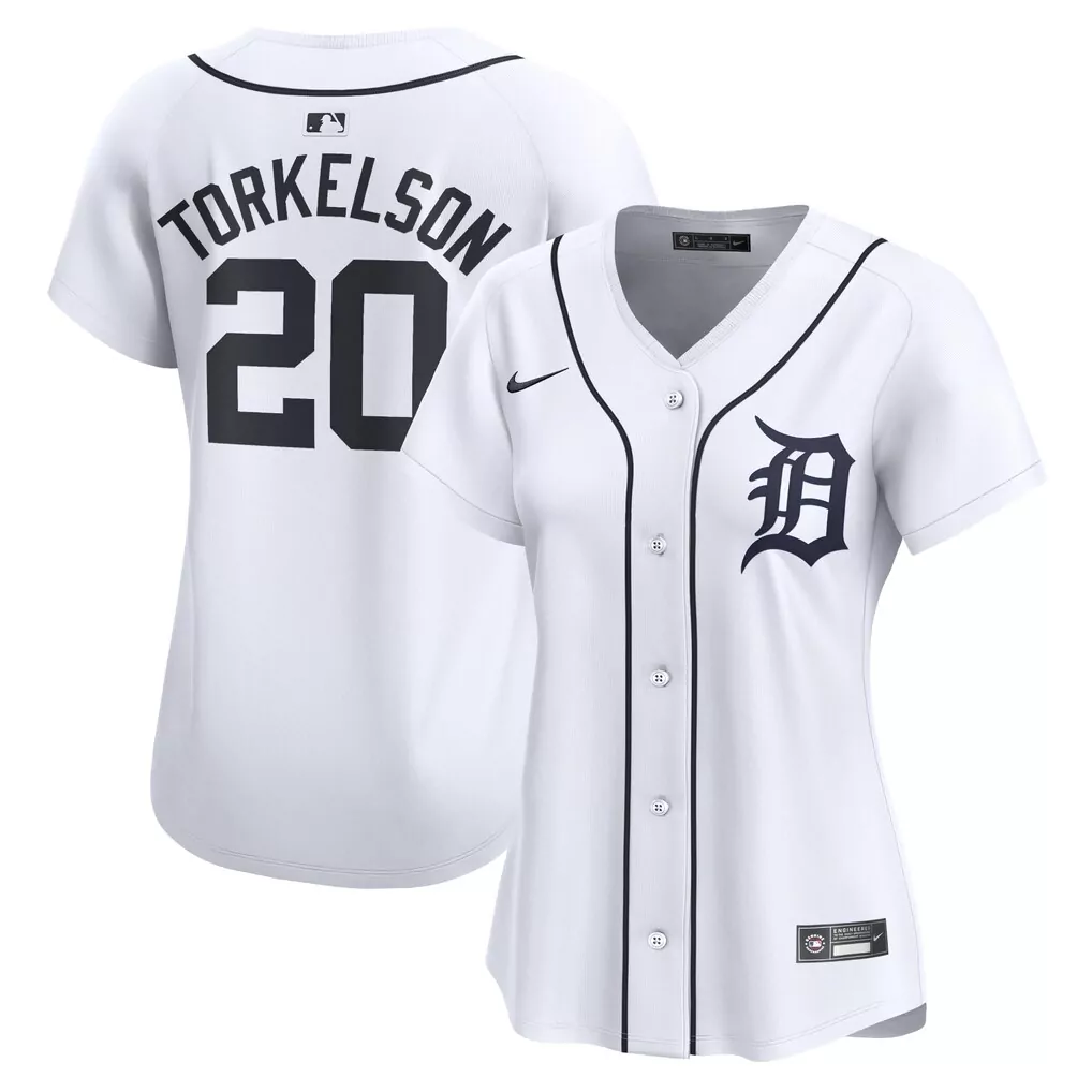 Spencer Torkelson Women's Home Limited Player Jersey | Detroit Tigers White 2023 | Stylish Fan Gear for All | For Men, Women & Youth
