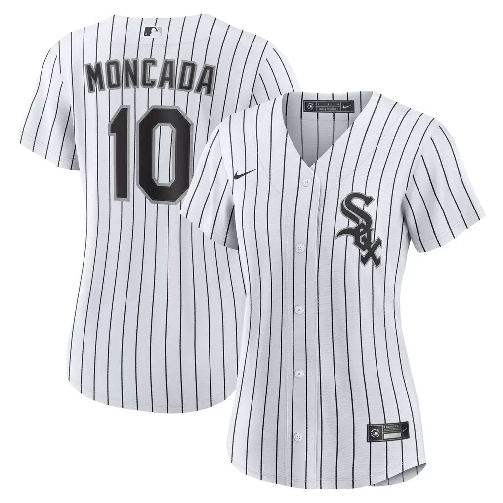 Yoan Moncada Chicago White Sox Nike Women's Home Replica Player Jersey | Classic White Style | Fan Gear for All | For Men, Women & Youth