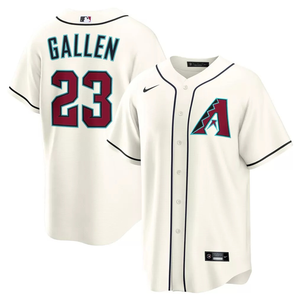zac gallen arizona diamondbacks nike youth home replica jersey cream