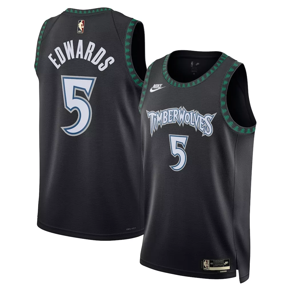 anthony edwards minnesota timberwolves nike unisex swingman jersey association edition white