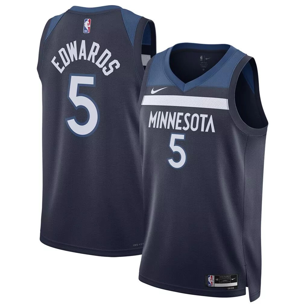 anthony edwards minnesota timberwolves nike unisex swingman jersey association edition white