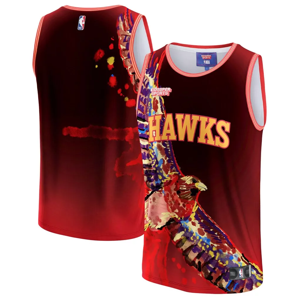 atlanta hawks jordan brand swingman custom jersey statement edition black