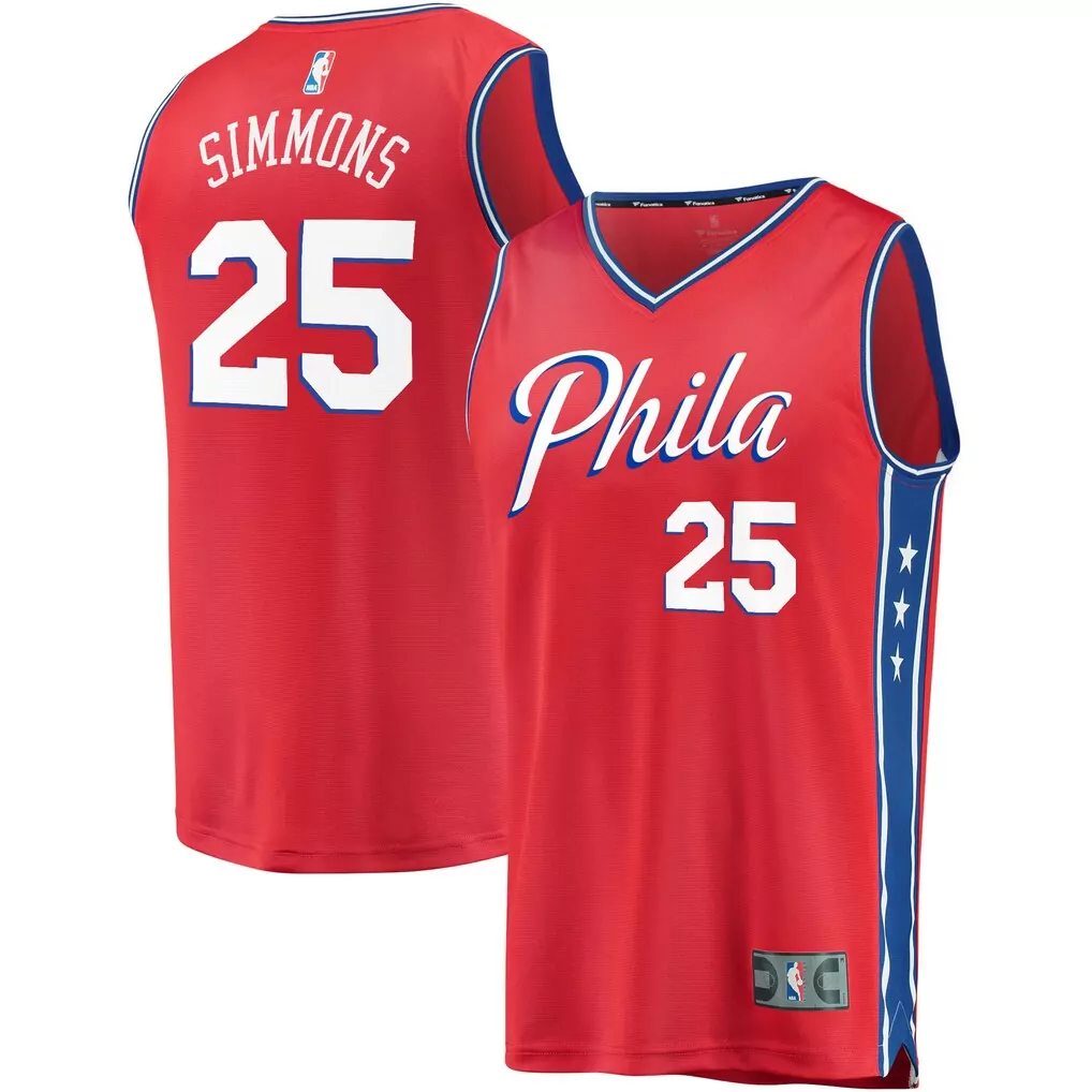 allen iverson philadelphia 76ers mitchell ness women s 2002 03 hardwood classics swingman jersey red