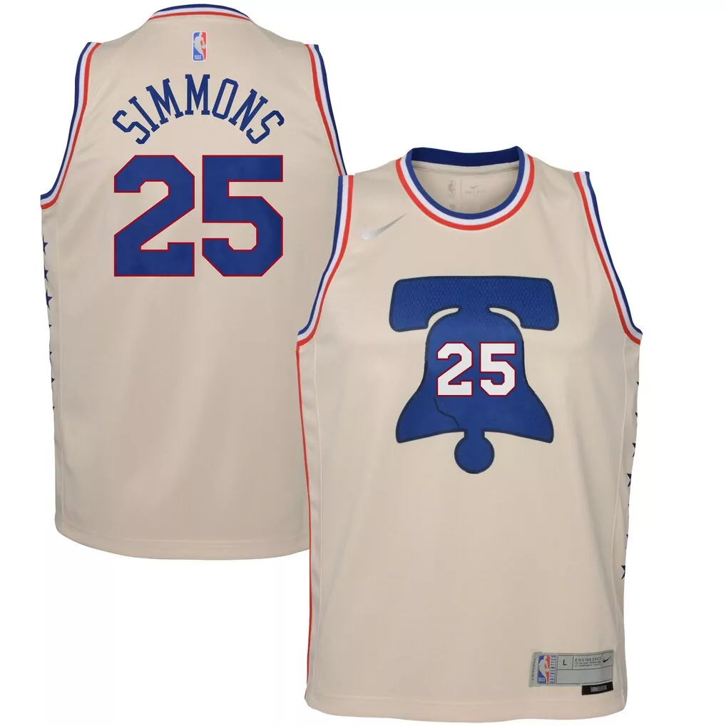 ben simmons philadelphia 76ers nike 2021 22 diamond swingman jersey icon edition royal