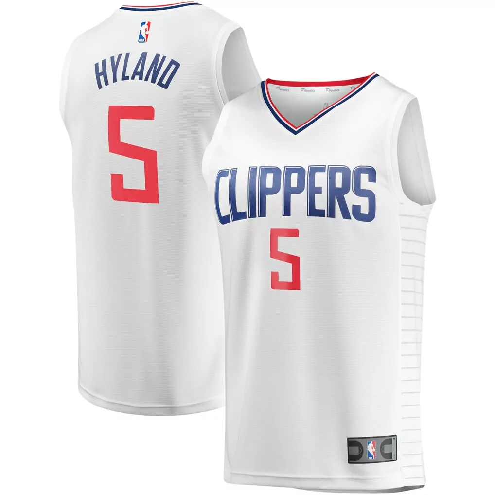 amir coffey la clippers fanatics youth fast break player jersey icon edition royal