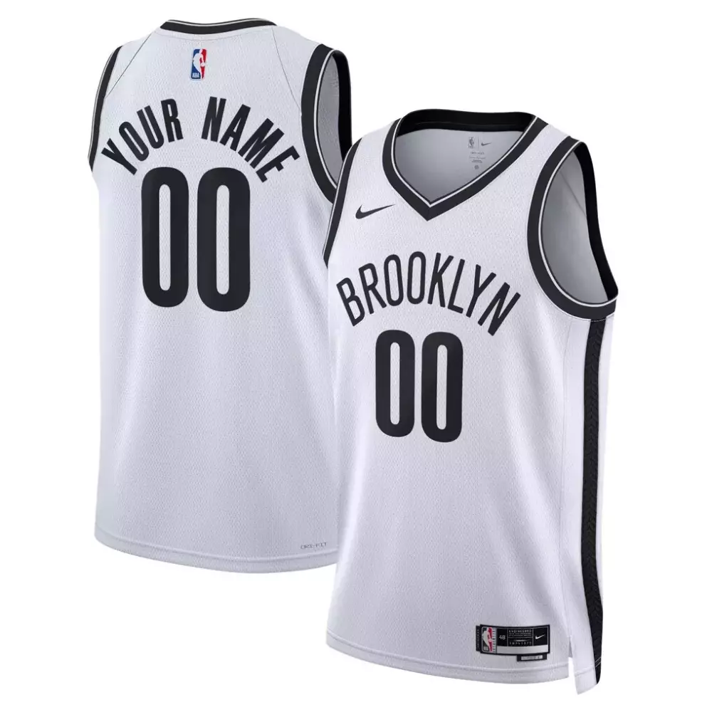 Brooklyn Nets Nike Unisex Swingman Custom Jersey | Black Icon Edition | Fan Gear for Men, Women & Youth