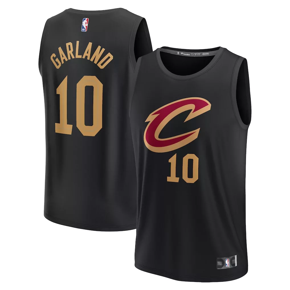 cleveland cavaliers ovo x nba mesh football fashion jersey black