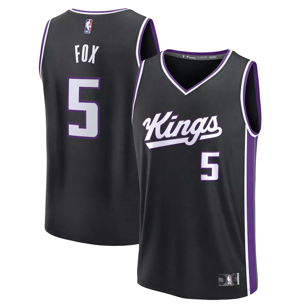 de aaron fox sacramento kings fanatics fast break replica player jersey statement edition purple
