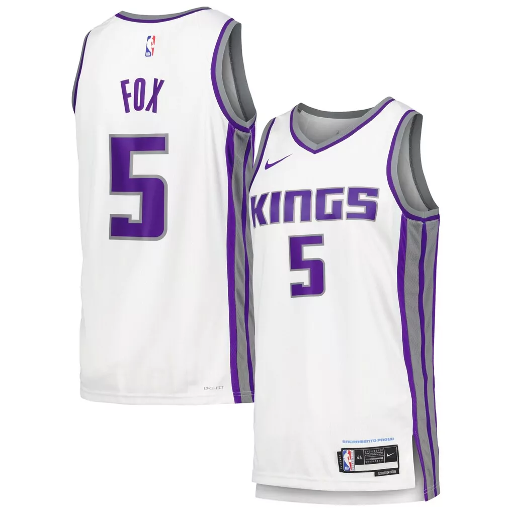 de aaron fox sacramento kings fanatics fast break replica player jersey statement edition purple