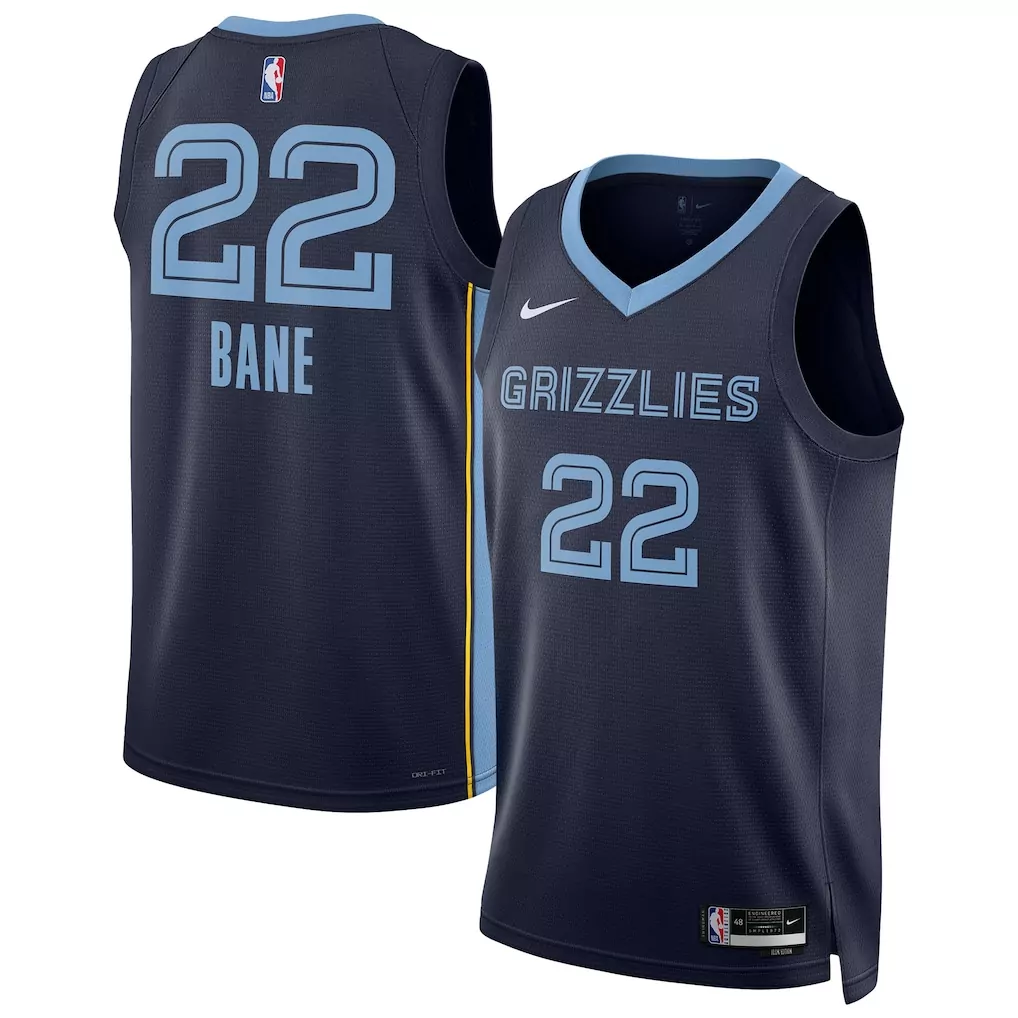 desmond bane memphis grizzlies nike unisex 2024 25 swingman player jersey city edition red