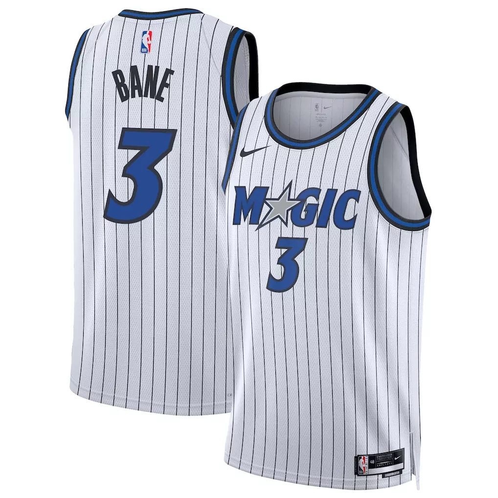 cole anthony orlando magic nike unisex swingman jersey icon edition black