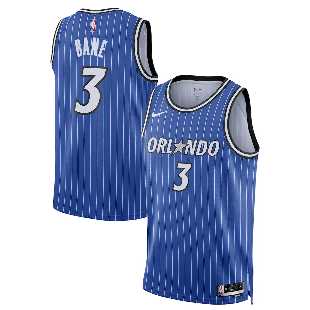 cole anthony orlando magic nike unisex swingman jersey icon edition black