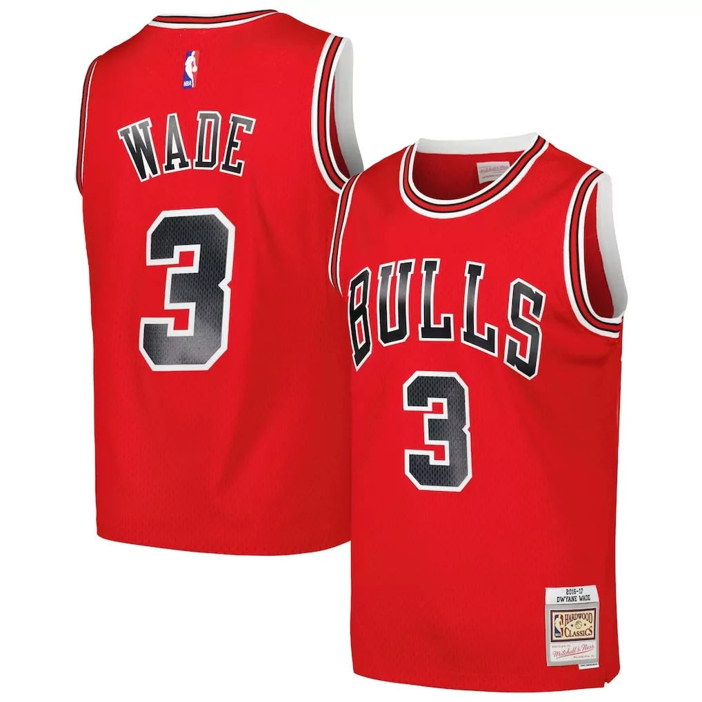 dennis rodman chicago bulls mitchell ness unisex maxxed out fashion hockey jersey red