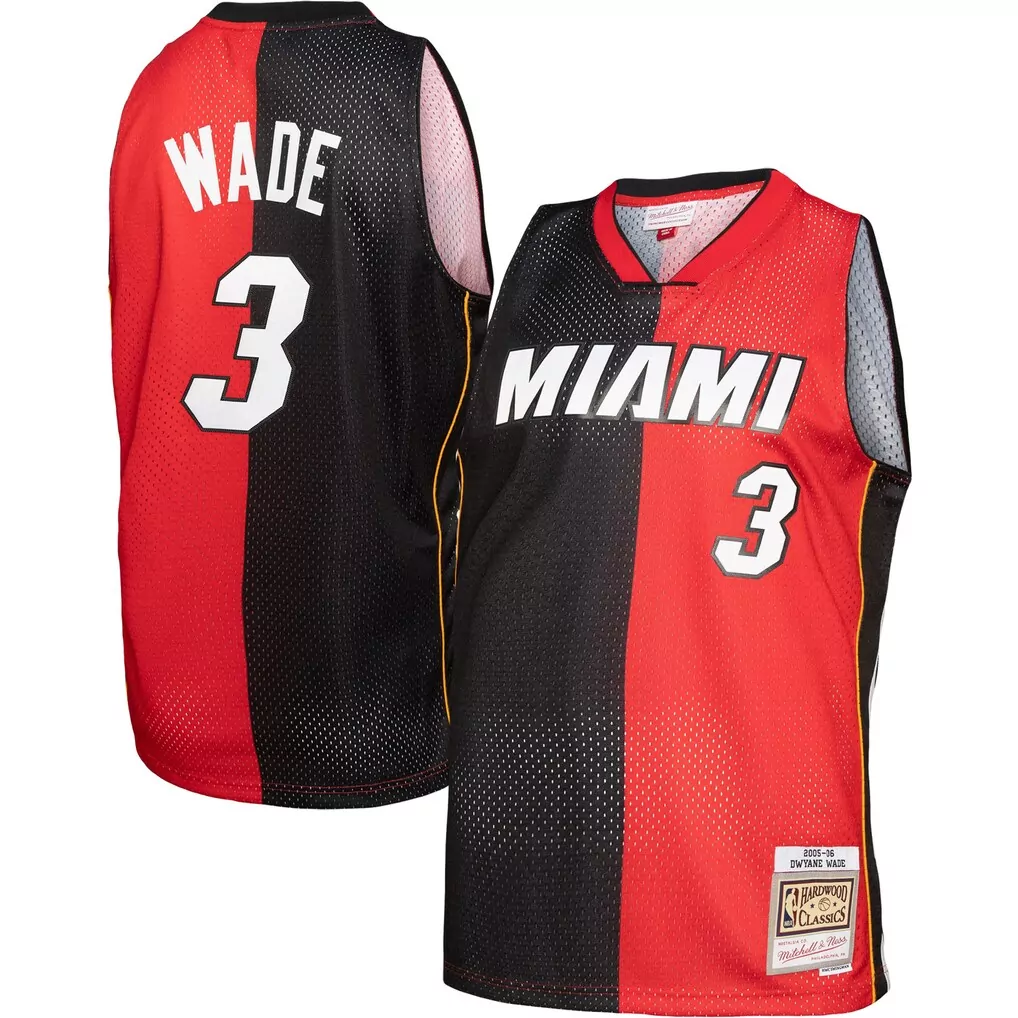 dwyane wade miami heat mitchell ness 2005 06 hardwood classics swingman jersey white