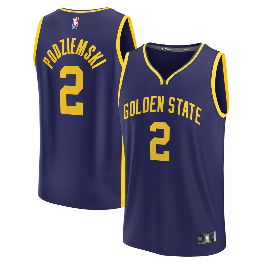 draymond green golden state warriors fanatics fast break replica player team jersey icon edition royal