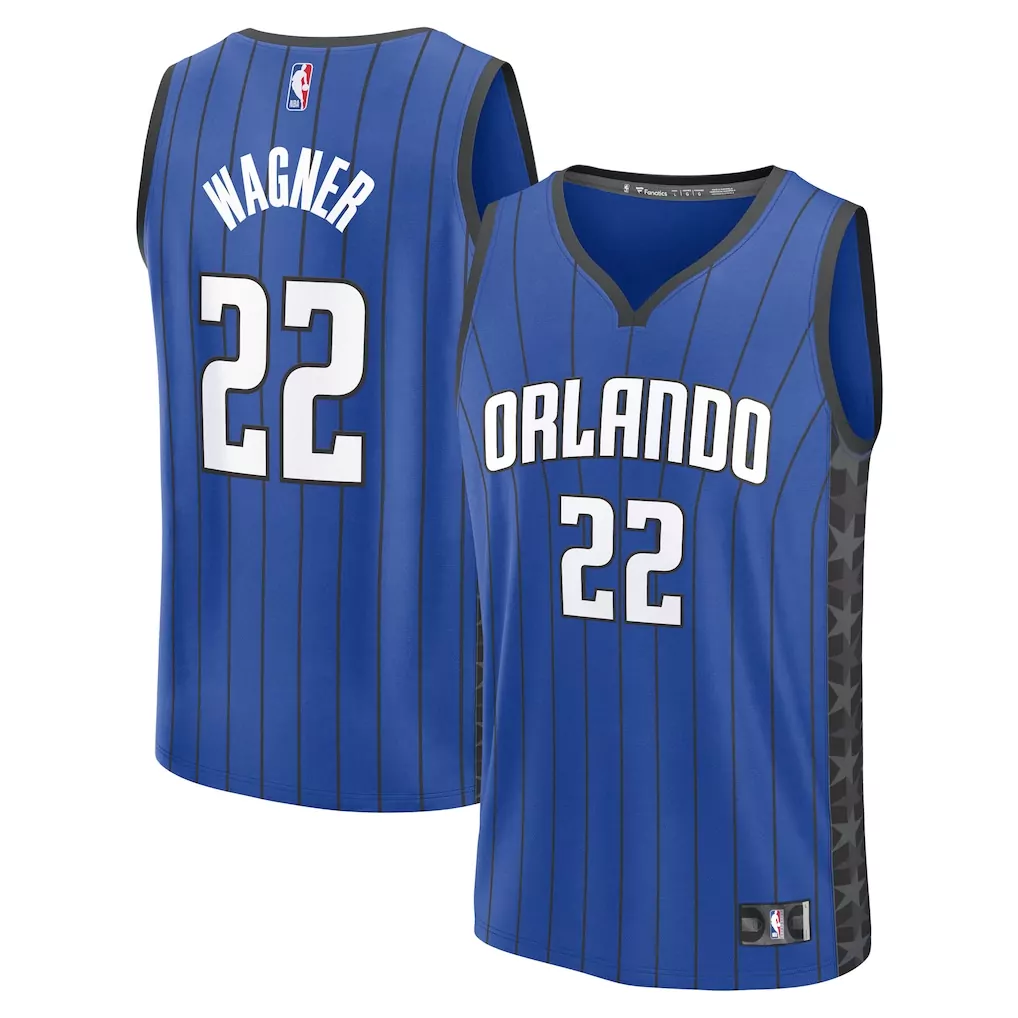 franz wagner orlando magic fanatics fast break jersey statement edition black