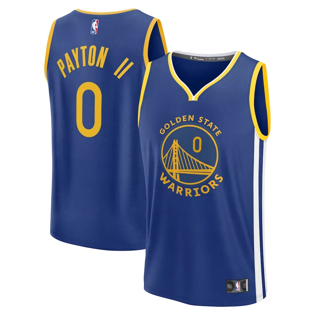 draymond green golden state warriors fanatics fast break replica player team jersey icon edition royal