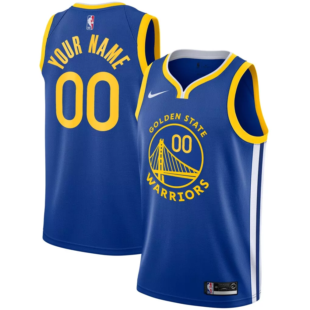golden state warriors nba kidsuper studios by fanatics unisex hometown jersey blue