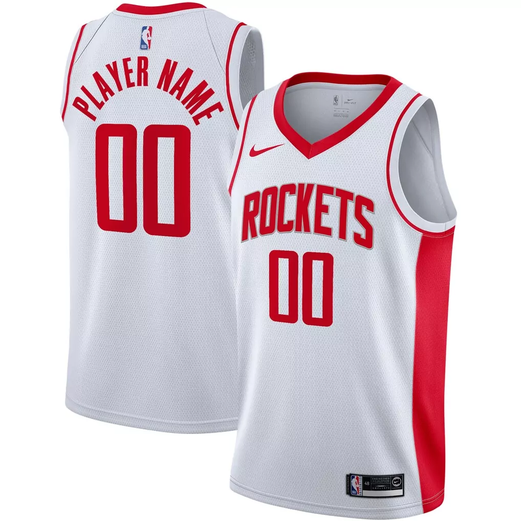 houston rockets jordan brand swingman custom jersey statement edition black